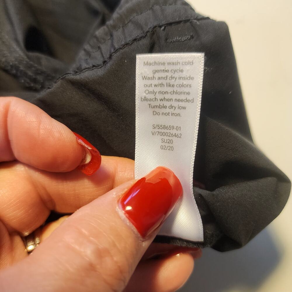Athleta Jumpsuit Romper Canopy Parachute Sleeveless Black Women's 2 - Picture 13 of 13